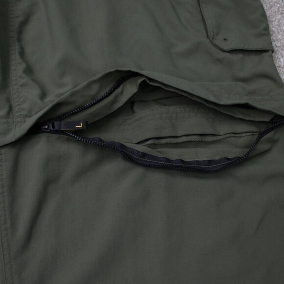 Boy Scouts Of America Cargo Pants Mens 3XL Green Switchback Covertibile Belted - Picture 7 of 15